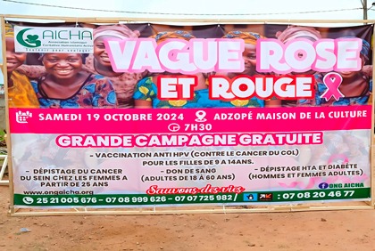 Lutte contre le cancer du sein: L’Ong AICHA offre une séance de dépistage gratuite à Adzopé