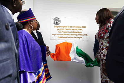 Inauguration du nouveau siège de la Cour des Comptes