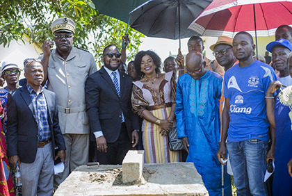 Education : la fondation NSIA offre un bâtiment de 3 classes et des latrines au collège moderne de Bacanda