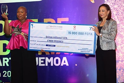 Côte d’Ivoire : les lauréats de la 3ème édition de l’initiative « Tremplin Start-up UEMOA » distingués à Abidjan