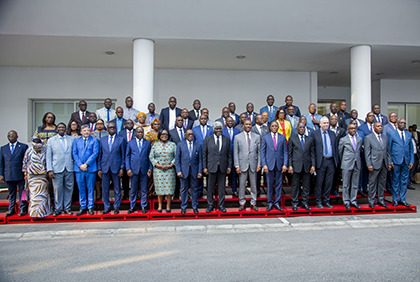 Rencontre de Haut niveau avec les Présidents de région