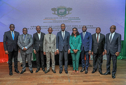 Finances  Publiques: cérémonie de lancement officiel des activités de la Direction Générale des Établissements Publics Nationaux