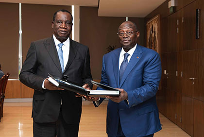 Cérémonie solennelle de remise du Rapport d'activités 2023 de l'Inspection générale d'Etat (IGE)