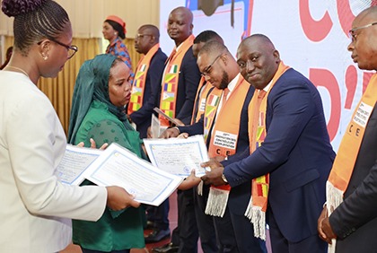Sécurité Sociale en Afrique : 143 diplômés reçoivent leurs parchemins à Abidjan