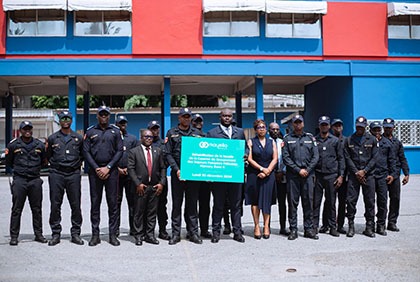  La caserne des sapeurs-pompiers de Marcory Zone 4 fait peau neuve grâce à Mayelia Participations