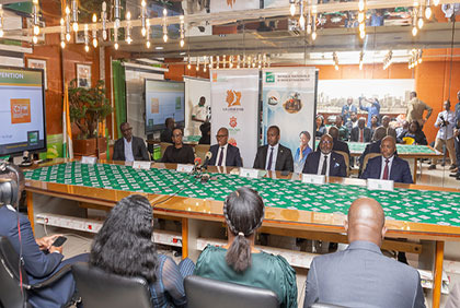 Signature de convention entre la Banque Nationale d'investissement (BNI) et la Fédération ivoirienne de baske-ball (FIBB)