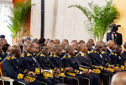 Vœux du nouvel an du Président Ouattara avec les Préfets, les Présidents de Conseils Régionaux, les Maires et les Partis  Politiques