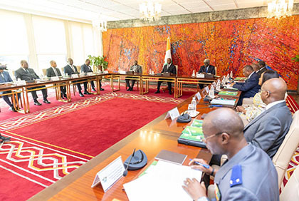 Communiqué du Conseil National de Sécurité du jeudi 16 janvier 2025