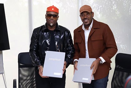 Musique: Signature de contrat entre l'artiste Nord-Américain Abel Maxwell et Universal Music Africa