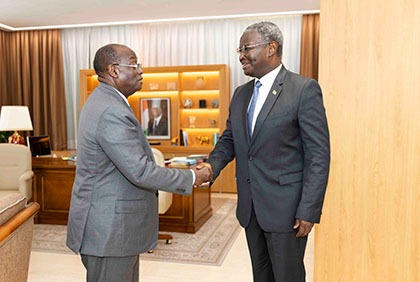 UEMOA: le président Abdoulaye Diop reçu par le Vice-président de la République de Côte d’Ivoire