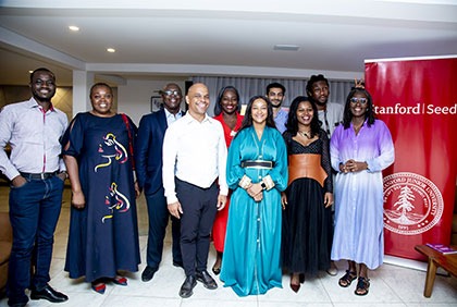 Cérémonie de présentation de vœux des membres de Stanford Seed Transformation Côte d'Ivoire
