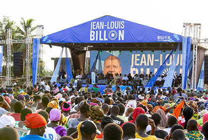  Aboisso: Rencontre de Jean Louis Billon avec la population de Ahigbe-Koffikro