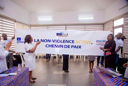 Côte d'Ivoire : Cérémonie de lancement de la campagne CREA-PAIX 2025 de la Chaire UNESCO