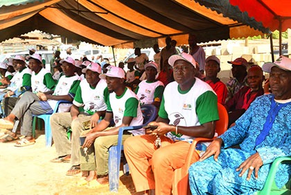 PROJET PRE : une délégation rencontre des bénéficiaires de la région de San-Pedro