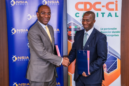 Inclusion financière et la transition écologique: NSIA Banque et CDC-CI signent un partenariat stratégique