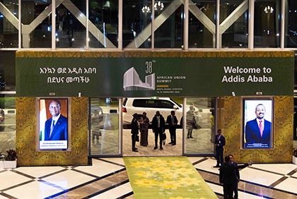 Arrivée de Tiémoko Meyliet Koné à Addis-Abeba pour le 38e sommet de l’Union Africaine