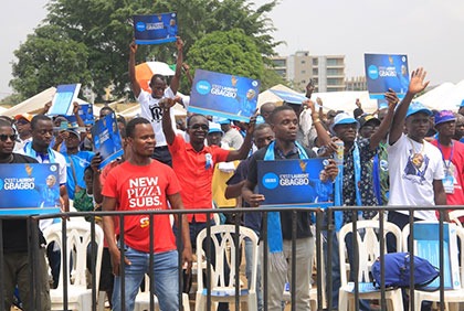 Politique: Meeting de Coco du Président Laurent Gbagbo