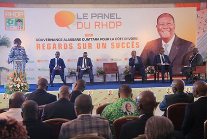 Côte d'Ivoire/ Politique: Panel du RHDP sur la gouvernance du Président Alassane Ouattara