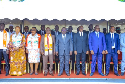 Cérémonie d'adhésion de Koné Tehfour au RHDP