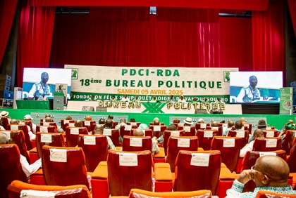 Cérémonie d'ouverture de la 18ème réunion du Bureau Politique du PDCI-RDA à Yamoussoukro