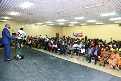 Conférence de presse relative à l’annonce à la candidature de M. Gnangbo Kacou, aux élections présidentielles de 2025