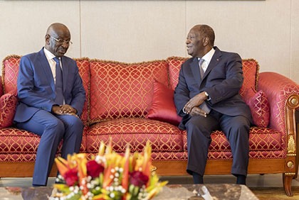 Diplomatie : le ministre mauritanien des affaires étrangères au Palais présidentiel