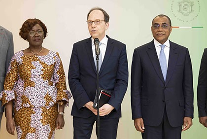 Economik: le vice-président Meyliet reçoit une délégation du FMI