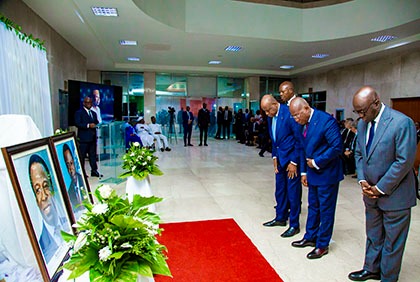 Décès de Essy Amara : cérémonie d'hommage du corps diplomatique ivoirien et accrédité en Côte d’Ivoire