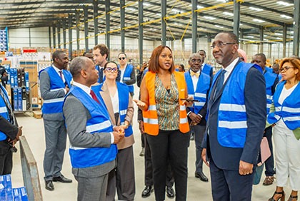 Côte d’Ivoire/Promotion du e-commerce : le Ministre Souleymane Diarrassouba procède à l’inauguration de l’entrepôt de stockage JUMIA