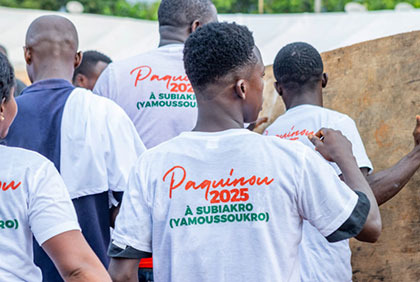 Yamoussoukro/Paquinou à Subiakro : le Ministre Souleymane Diarrassouba appelle les populations à renforcer la cohésion et l’union