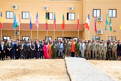 Cérémonie d'ouverture de l’exercice militaire multinational américain Flintlock 2025