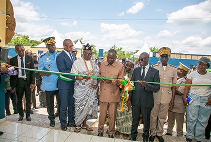 Sécurisation des biens et des populations : le commissariat de Didiévi officiellement inauguré
