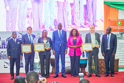 Côte d'Ivoire/ 4è édition du festival de l'industrie: Foxtrot International désigné super lauréat du Prix ivoirien de la qualité 2024