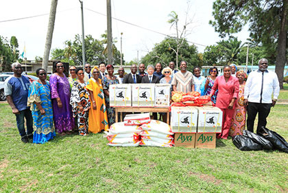 Action humanitaire: Cérémonie de remise de Don à l'hôpital psychiatrique de Bingerville