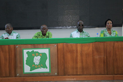 Côte d'Ivoire : Bureau Politique extraordinaire du PDCI-RDA