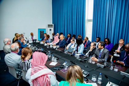 Africa CEO forum: participation de l'AFG Holding sur le débat de la finance durable