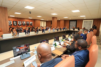 Partenariat d'investissement : Rencontre entre la Confédération générale des entreprises de Côte d'Ivoire (CGECI) et des hommes d'affaires Marocains