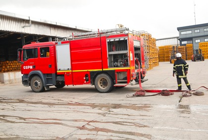 Côte d'Ivoire/  SIMAM teste son dispositif sécuritaire de circonscription d'incendie 
