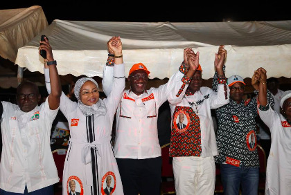 Odienné/Précongrès du RHDP : le Denguélé rassure le Ministre Souleymane Diarrassouba de son soutien total au Président Alassane Ouattara pour la présidentielle d’octobre 2025