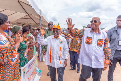 Présidentielle 2025 : Patrick Achi promet une victoire éclatante du candidat du RHDP au premier tour dans La Mé