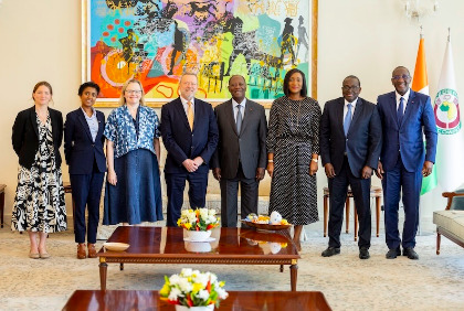 Côte d'Ivoire: le Ministre Britannique chargé de l'Afrique reçu par le Président ivoirien