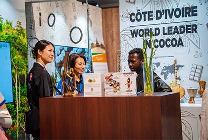 Exposition Universelle Osaka 2025: le cacao ivoirien, au cœur du pavillon “Akwaba Côte d’Ivoire”