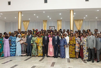 Les femmes du personnel de l’Assemblée nationale célébrées après la fête des mères