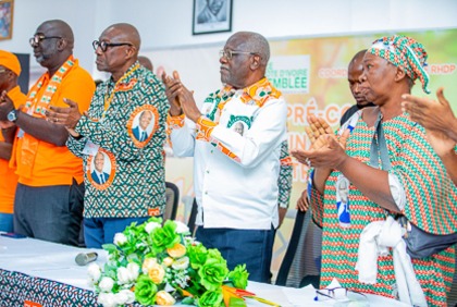 Travaux du précongrès régional dans la commune de Treichville