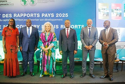 Côte d'Ivoire/  Économie : cérémonie d'ouverture du  lancement institutionnel et présentation du rapport pays sur la Côte d'Ivoire