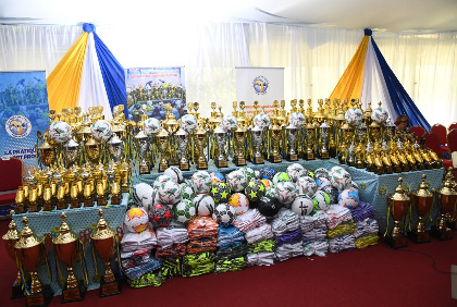 Cérémonie officielle de lancement de la 16e édition du Tournoi de football doté de la Coupe Dominique Ouattara