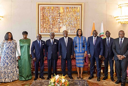 Présidentielle 2025: la mission de la CEDEAO reçu par Alassane Ouattara