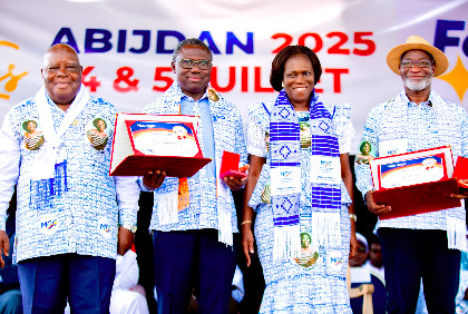 Cérémonie de la 3e édition de la fête des libertés du Mouvement des Générations Capables de Simone Ehivet Gbagbo