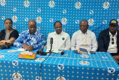 Lancement de campagne de collecte de parrainages en faveur de son candidat, l’ancien président Laurent Gbagbo