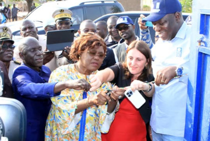 Côte d'ivoire : Cérémonie de remise d'un mini-château d'eau aux populations Natadouo